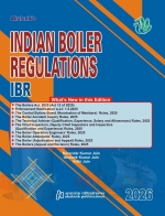 Indian Boiler Regulations alongwith Boilers Act 2025 and New Rules made thereunder in 2025 [ 8176394580 / 9788176394581 ]