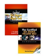 The Certified Six Sigma Yellow Belt Handbook + Black Belt Handbook, 3rd Edition (With CD-ROMs) (Bundle of 2 Books) [ 8174891072 / 9788174891075 ]