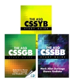 The ASQ CSSYB + CSSGB + CSSBB Study Guide (Bundle of 3 Books) [ 8174891129 / 9788174891129 ]