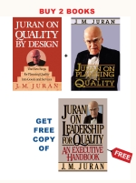 Juran on Quality by Design + Juran on Planning for Quality (With Free Copy of Juran on Leadership for Quality) (Bundle of 3 Books) [ 8174891137 / 9788174891136 ]