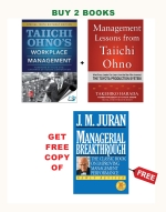 Taiichi Ohno's Workplace Management + Management Lessons from Taiichi Ohno + (With Free Copy of Managerial Breakthrough) (Bundle of 3 Books) [ 8174891161 / 9788174891167 ]